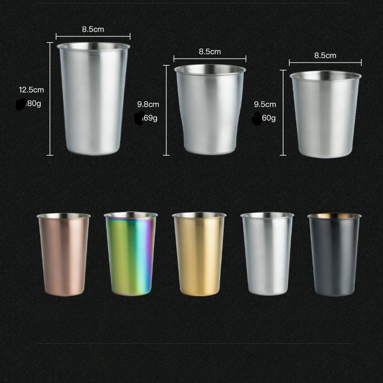 Nerezové pivní hrnky HANYANG 304 Bytové zařízení Jednovrstvé hrnky Hrnky Hotel Office To-go Cup