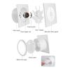 Small Exhaust Fan Powerful Ventilation Fan Effective 4-Inch Home Ventilation Fan