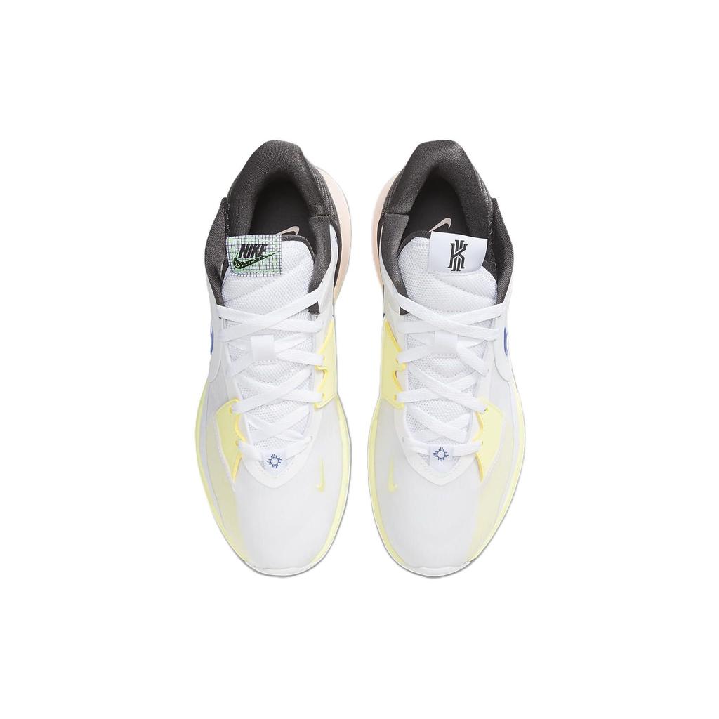 Nike Kyrie Low 5 EP Biela Game Royal Unisex Tenisky Stredne Sivá Citrónový Nádych DJ6014-100