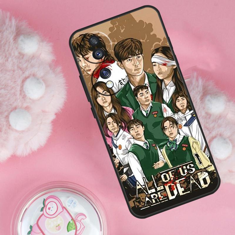 All of us are dead Case For Honor Magic 7 5 6 Lite Pro Honor 200 Pro 50 70 90 X9b X9a X8b X8a X8 X9 X9c Cover