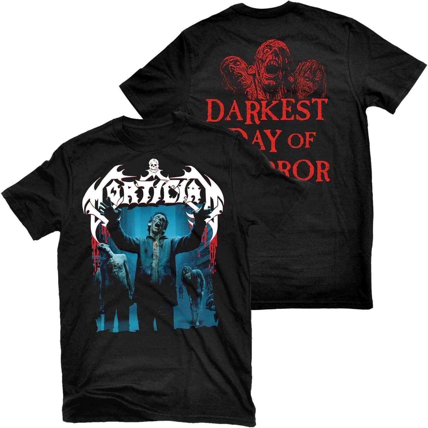 

2 Sides Mortician Band Black Cotton Unisex S-5XL T-T-Shirt 4XL