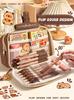 Kawaii Large Capacity Pencil Cases For School Bag Pouch Box 3 Compartments Supply Supplies Girl Boy Kit Cute Stationery Zippers