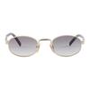 Prada Logo Design Metal Round Sunglasses Women sunglasses Gold SPRB53_EZVN_FE02C_C_052
