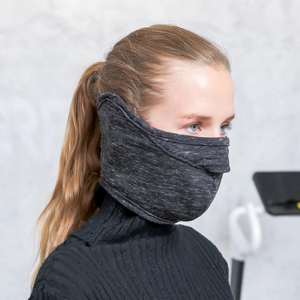 

Coldproof Cycling Face Mask Outdoor Ear Protection Mask Women Man Riding Windproof Mask темно-сірий колір
