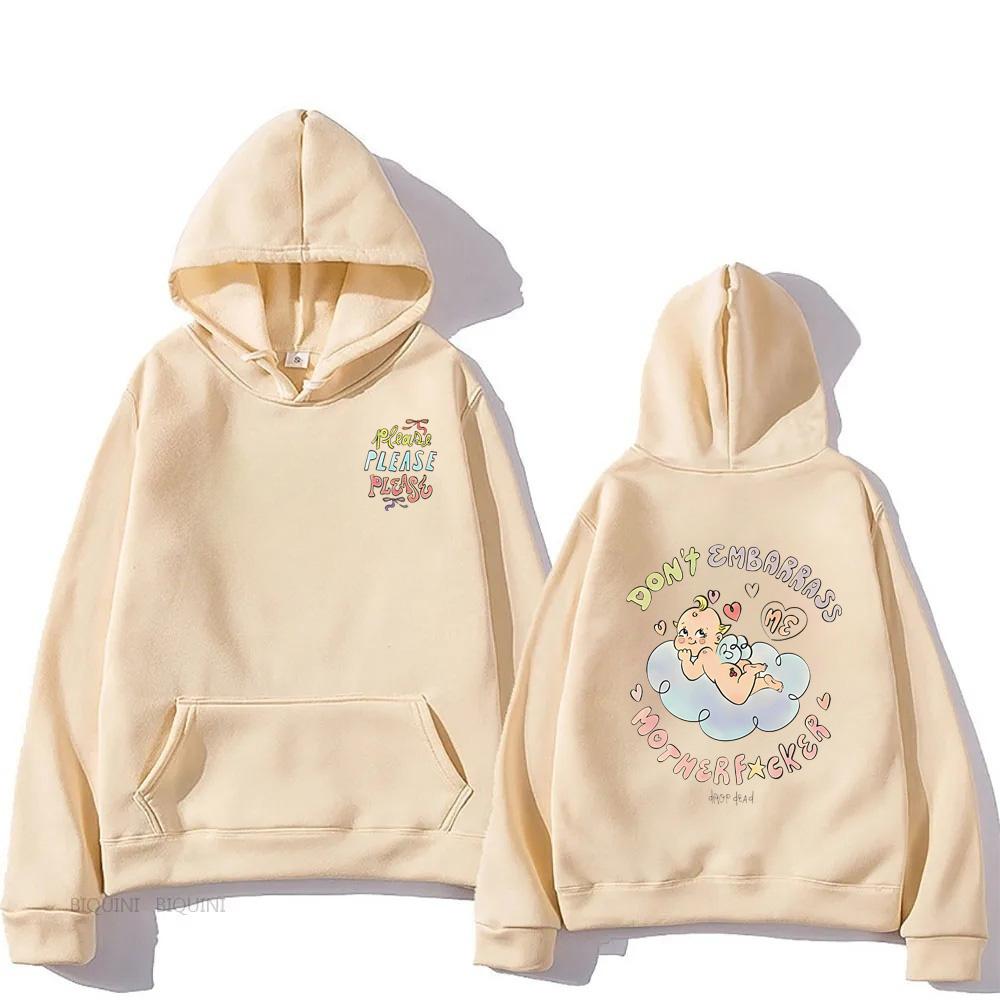 Singer Sabrina Carpenter Fashion Sweatshirts Casual Autumn Fleece Hooded Pullovers Women