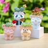 1 Stück Niedlicher Tier-Pflanztopf für Sukkulenten, Luftpflanzen, Kreativer Behälter für Blumenarrangements für Küche, Wohnzimmer, Schlafzimmer, Heimdekoration