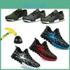 Indestructible Lightweight Steel Toe Military Boots Breathable Men's Safety Shoes