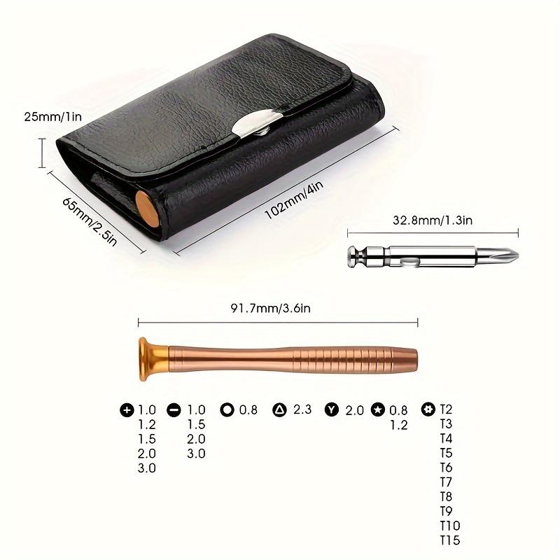 25-in-1 Precision Screwdriver Set For Electronics Repair - Portable And Multifunctional Tool Kit Mini Screwdrivers For Repairs