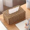 Hand - Knitted Tissue Box, Vintage Tissue Dispenser, Bohemian - Style Tissue Box. Suitable for Both Home and Office Use.