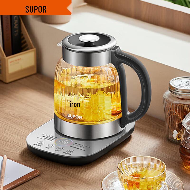 SUPOR 1.5L Smart Health & Tea Kettle CN plug (adapter included)