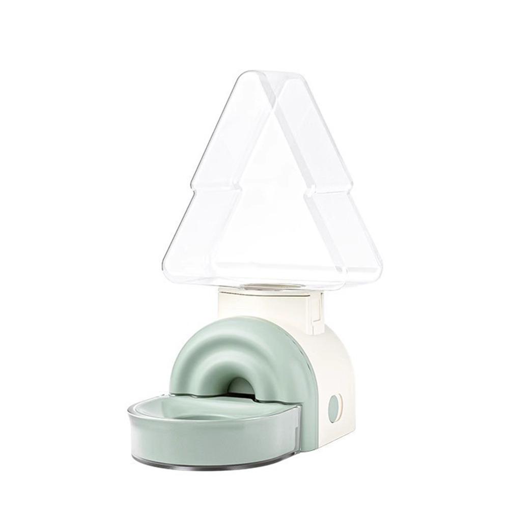 

Pine Tree Type Hamster Water Bottle 520ML High-capacity Automatic Water Feeder Hedgehogs зелёный