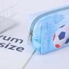 Dirt-proof Stationery Storage Bag Waterproof Pencil Pouch Organizer Soccer Pencil Case  Kids