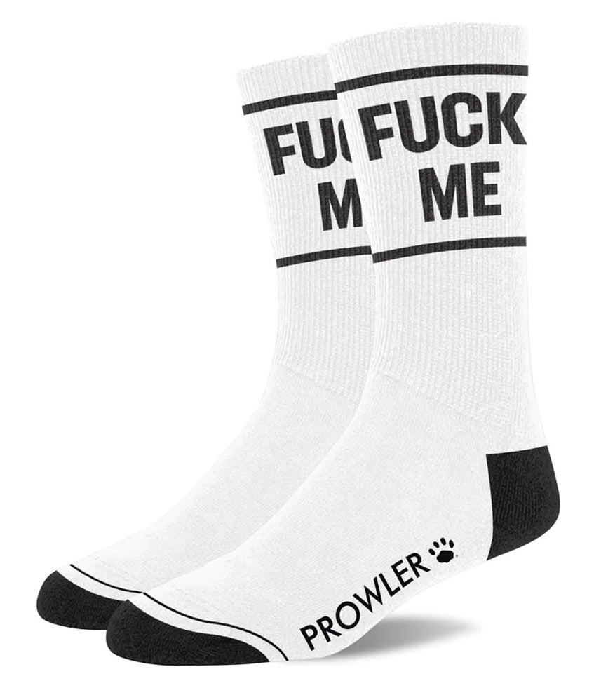 Chaussettes Fuck Me Blanches - Prowler RED - CHAUSSETTES