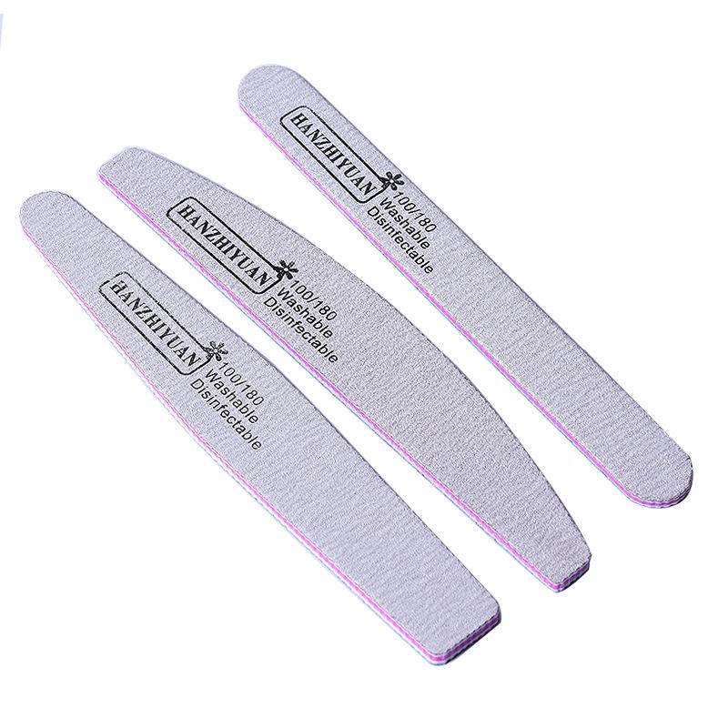Nail File & Buffer Set: Double-Sided Sanding Sticks & Polishing Tools for Shaping & Removing Polish