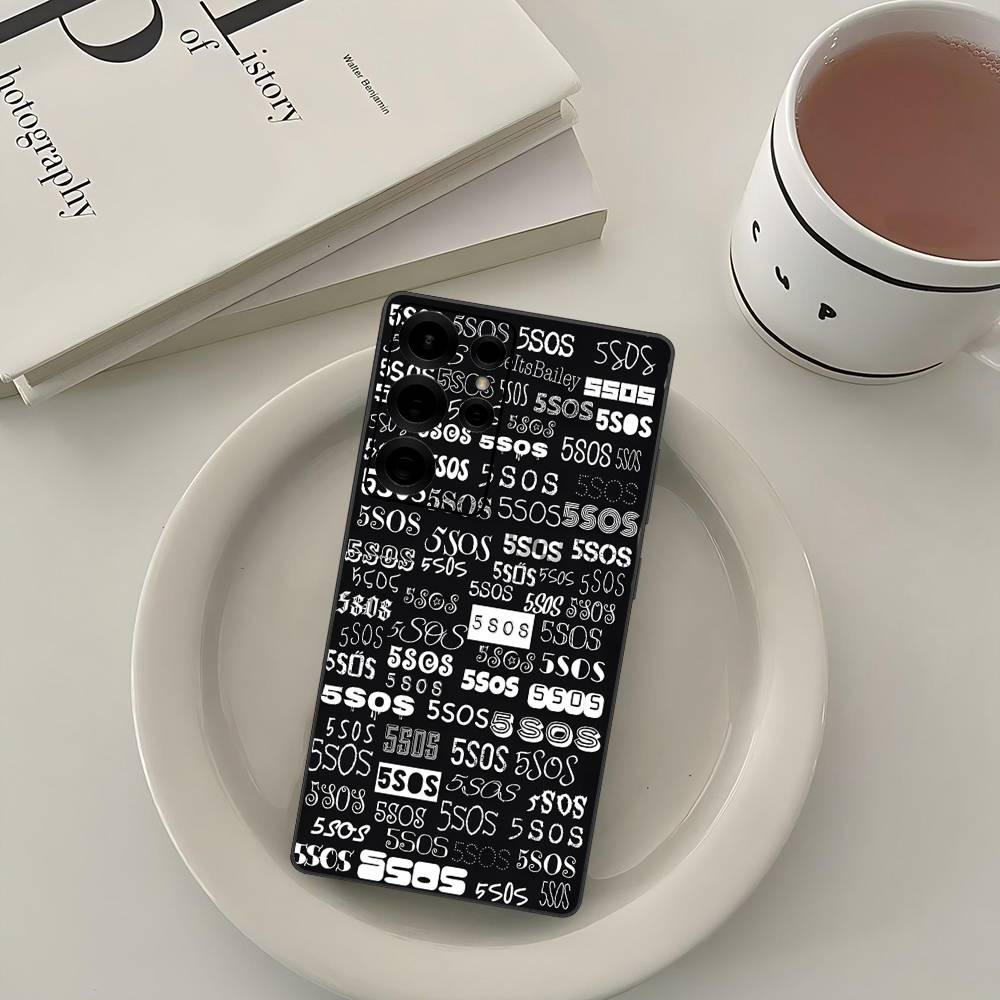 Seconds-of-Summers-5SOS Phone Case For Samsung S 24 Fe 25 Ultra Plus 20 Lite 21 30 22 23 24 22 Ultra 5G Fundas