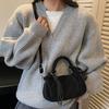 Small Retro Suede Leather Shoulder Bags Womens 2025 Luxury Designer Brand Trend Crossbody Bag Females Short Handle Handbags