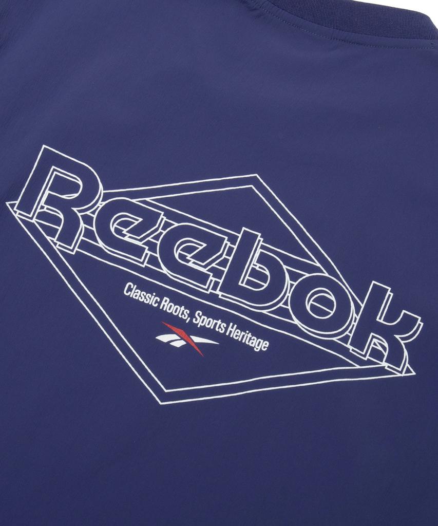 REEBOK Ice Woven Short Sleeve Piste - Navy