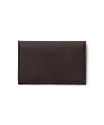 [ISIT] Herre Læder Visitkort Holder (Lam) Nej. 934611 (Chokolade)