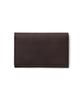 [ISIT] Men's Leather Business Card Holder (Lamb) No. 934611 (Chocolate)
