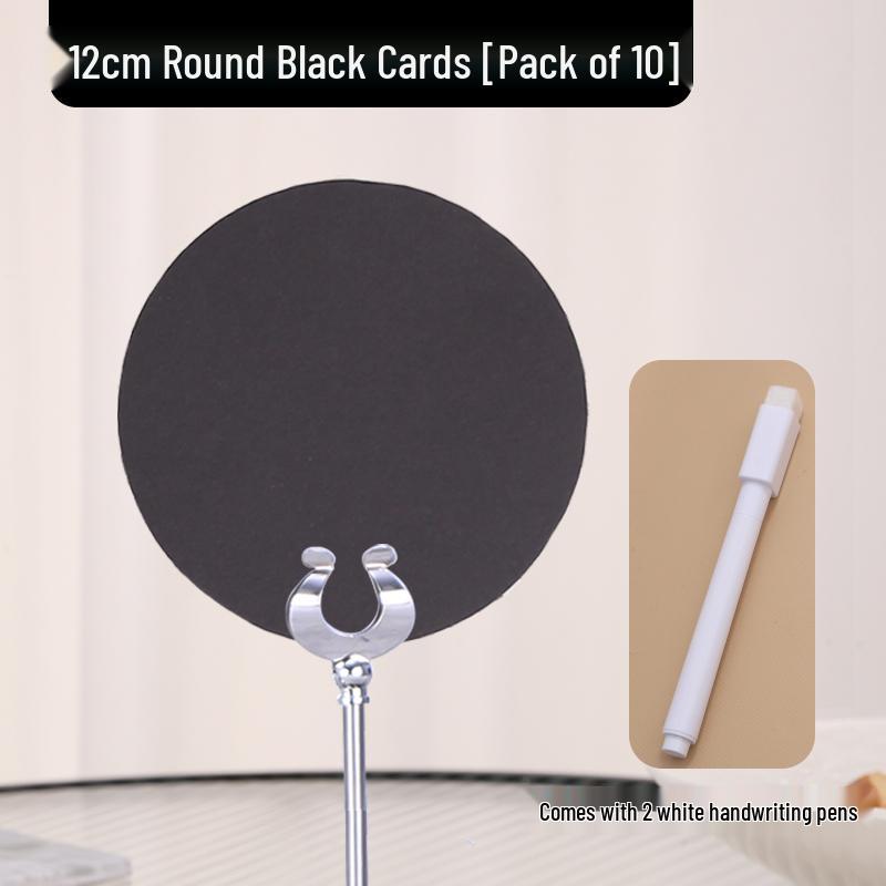 Stainless Steel Table Menu Holder and Number Display Stand