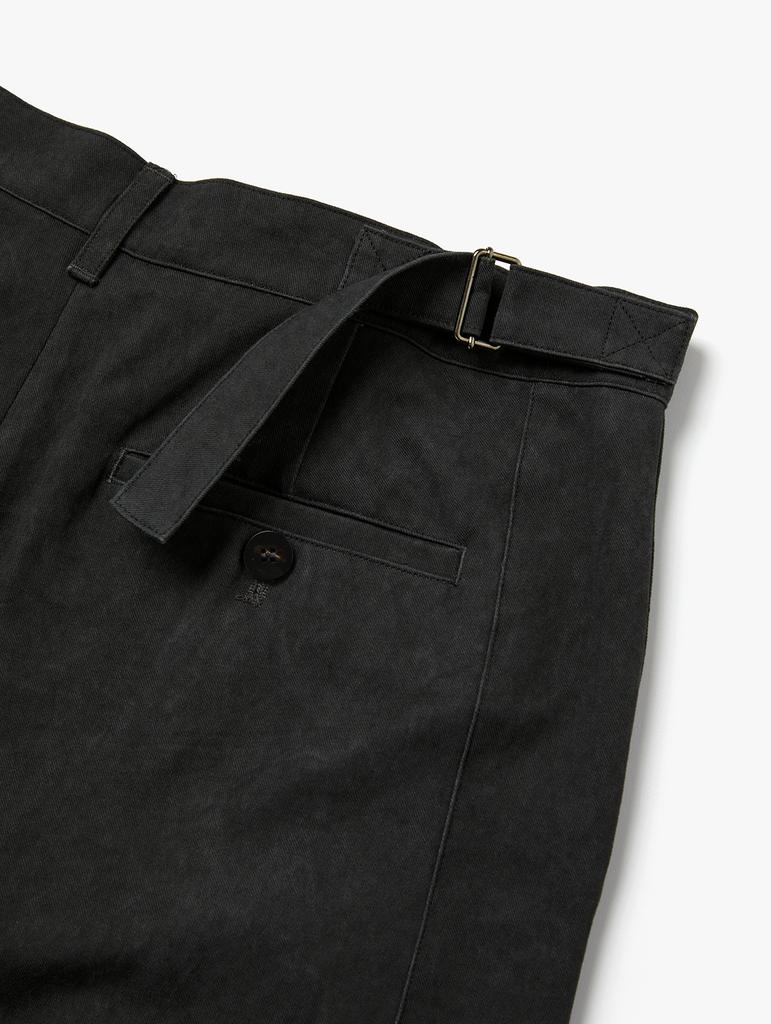 Le Mad Parachute Buckle Pants - Black