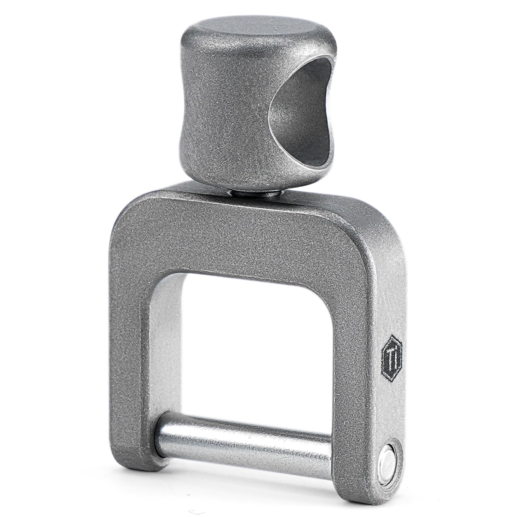 [KeyUnity] KA36 Titanium Key Ring Connector Carabiner Key Ring 360 Degree Rotation for Connecting L