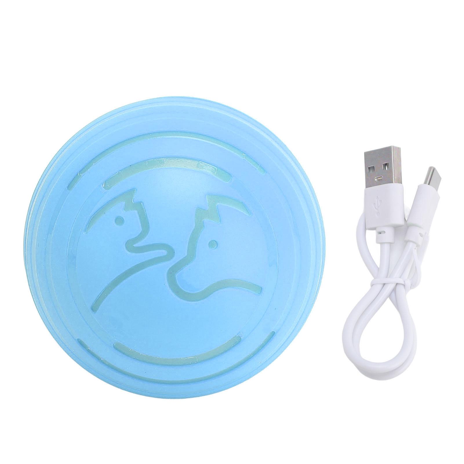 

Smart Interactive Dog Ball Toy Reduce Boredom Electric Rechargeable Self Moving Automatic Bouncing синий