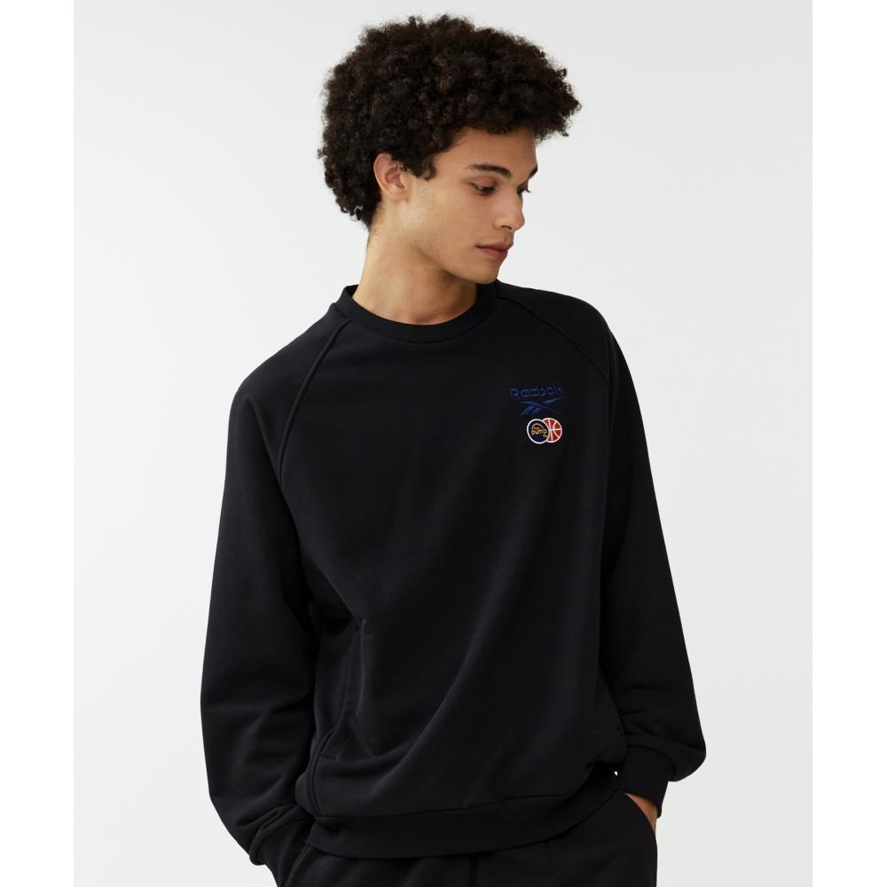 Reebok Pump It Up Sweatshirt   Black