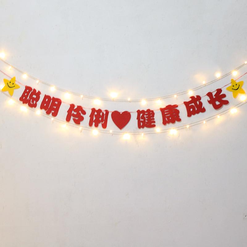 Children's Birthday Banner & Decorations for 1st to 10th Birthday Parties