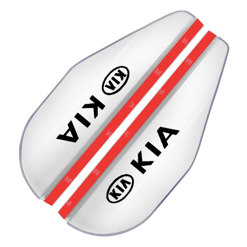 2pcs Car Rearview Mirror Rain Shield Rain Eyebrow Rain Cover For Kia Rio Ceed Sportage Cerato Soul Sorento K2 K5 Flip Car Accessories
