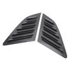 2Pcs Rear Side Window Louver Cover Left Right Rear Window   Vent Scoop Shutter Cover Blind Replacement for 8V Hatchback 2014-2020
