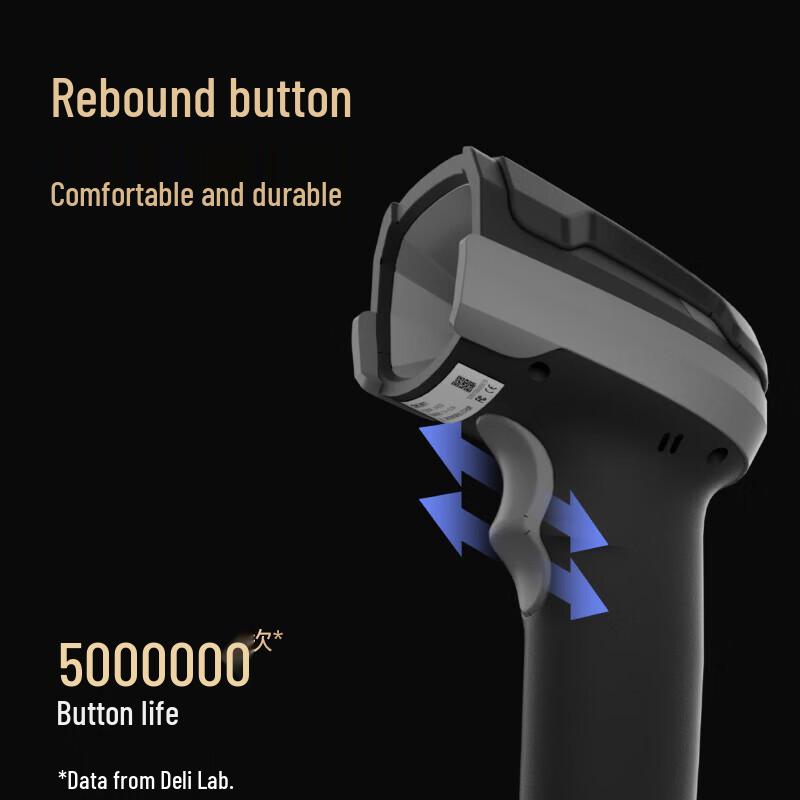 Deli AA718 Industrial Wired Barcode Scanner