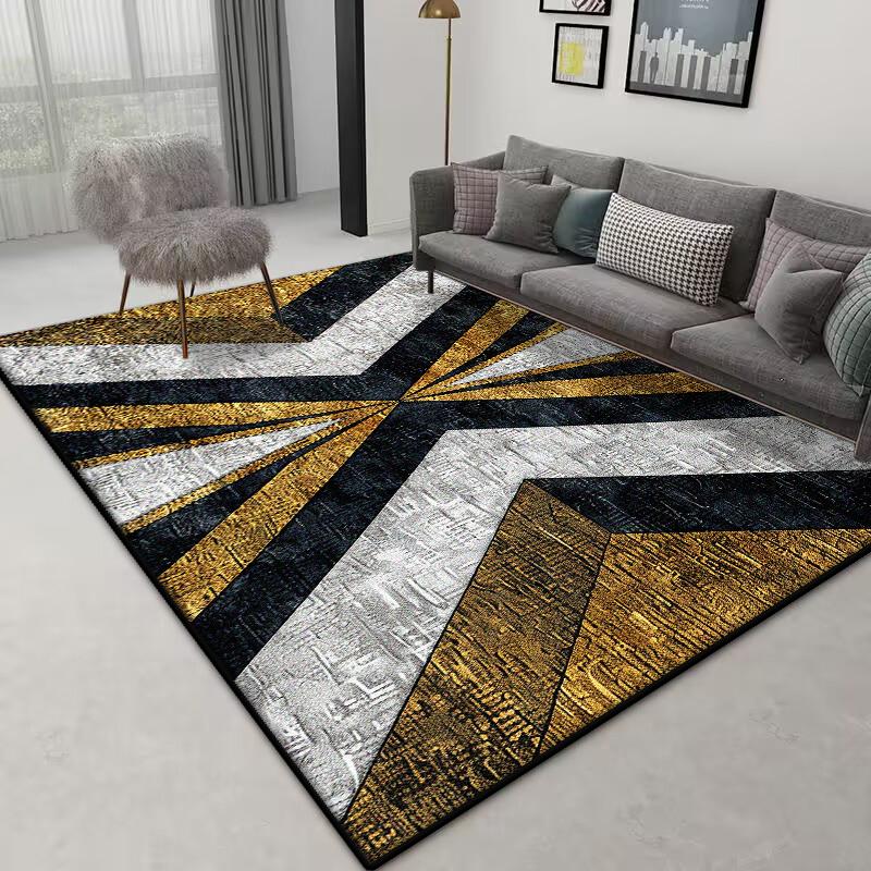 Nordic Geometric Carpet Living Room 200x300 Bedroom Carpet Large Area Rugs for Home Decoration Non-slip Sofa Custom Floor Mats