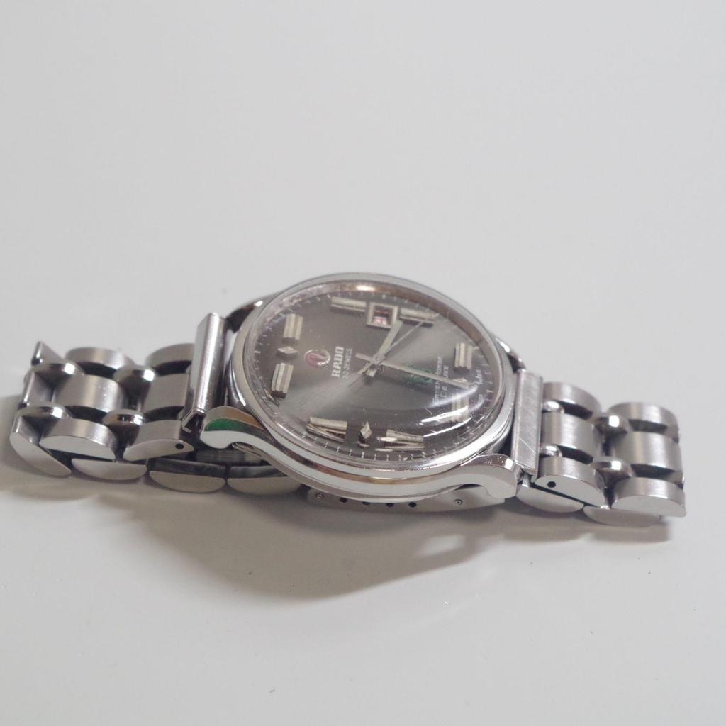 Used A7103 [Working Item] RADO Green Horse De Luxe Automatic Date Men's Watch Vintage