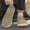 Men's Genuine Leather Sneakers Male Comfy Casual Shoes Fashion Mens Hand-stitching Trainers High Quality Trend Treking Footwear