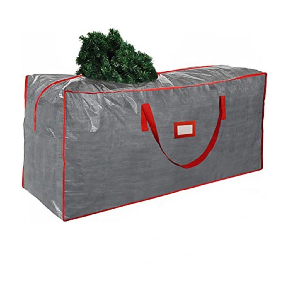 Folding Christmas Organizer Bag Gift Wrap Storage Bag  For All Year Round Christmas Storage