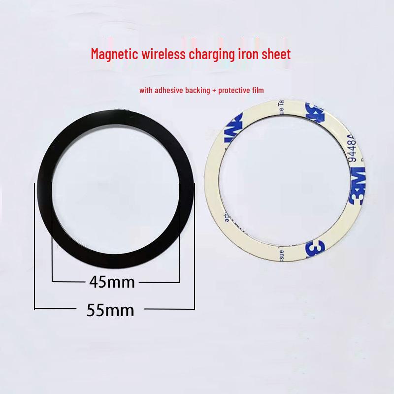 Universal MagSafe Magnetic Phone Case Charger with Stand and Ring