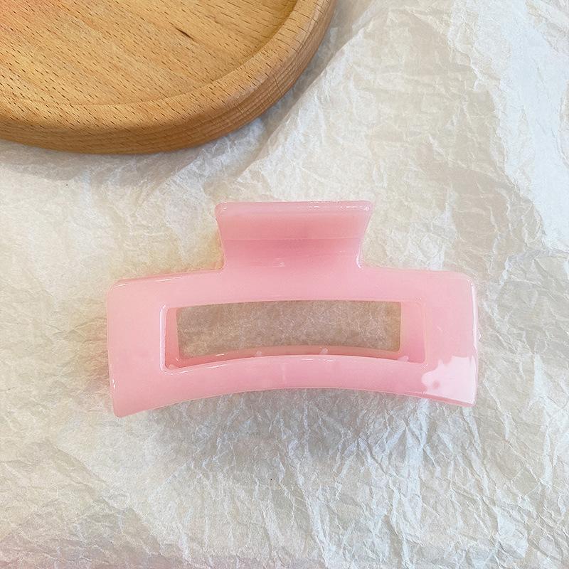 New Claw Clip for Women Tough Colorful Plastic Hair Claw Large Size Hair Clamps Claw Clip Crab Chic Hair Accessories Gift