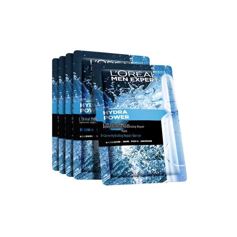 

L Oreal Men s Hyaluronic Acid Hydrating Face Mask