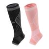 Calf Compression Sleeves for Men Women Knee High Open Toe Stockings for Plantar Fasciitis Heel Pain Achilles Tendonitis Shin