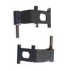 2Pcs Heavy Duty Cab Door Hinge 7193725 Skid Steer Loader Door Hinge Replacement Hardware for S750 S770 S550 S650 S630
