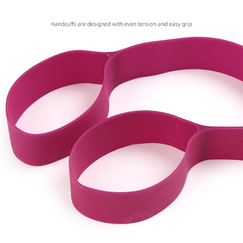 Figure 8 Shape Muscle Building Resistance Strap High Flexibility Polyurethane Tension Cord for Upper Body Strength Work