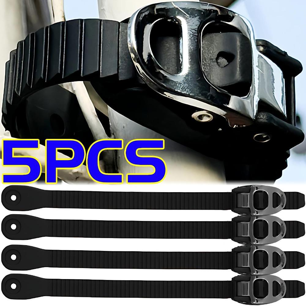 Auto Roof Rack Cargo Tie Down Strap 25cm Heavy Duty Rubber Grip Buckle Reusable Elastic Lashing Connectable Band for ATV UTVs