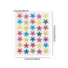 30 Self-Adhesive Metallic Star Stickers, 1.5cm Foil Stars for Classroom Decor
