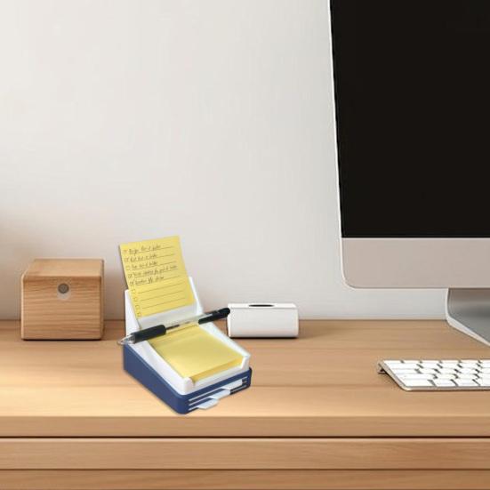 Yousheng Sticky Note Holder with Stencil 3x3 Memo Pad Dispenser with Line Drawing Templates Reusable Note Organizer for To-Do Lists Home Office