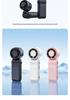 Portable USB Foldable Handheld Fan with Strong Wind and Neck Hanging Option