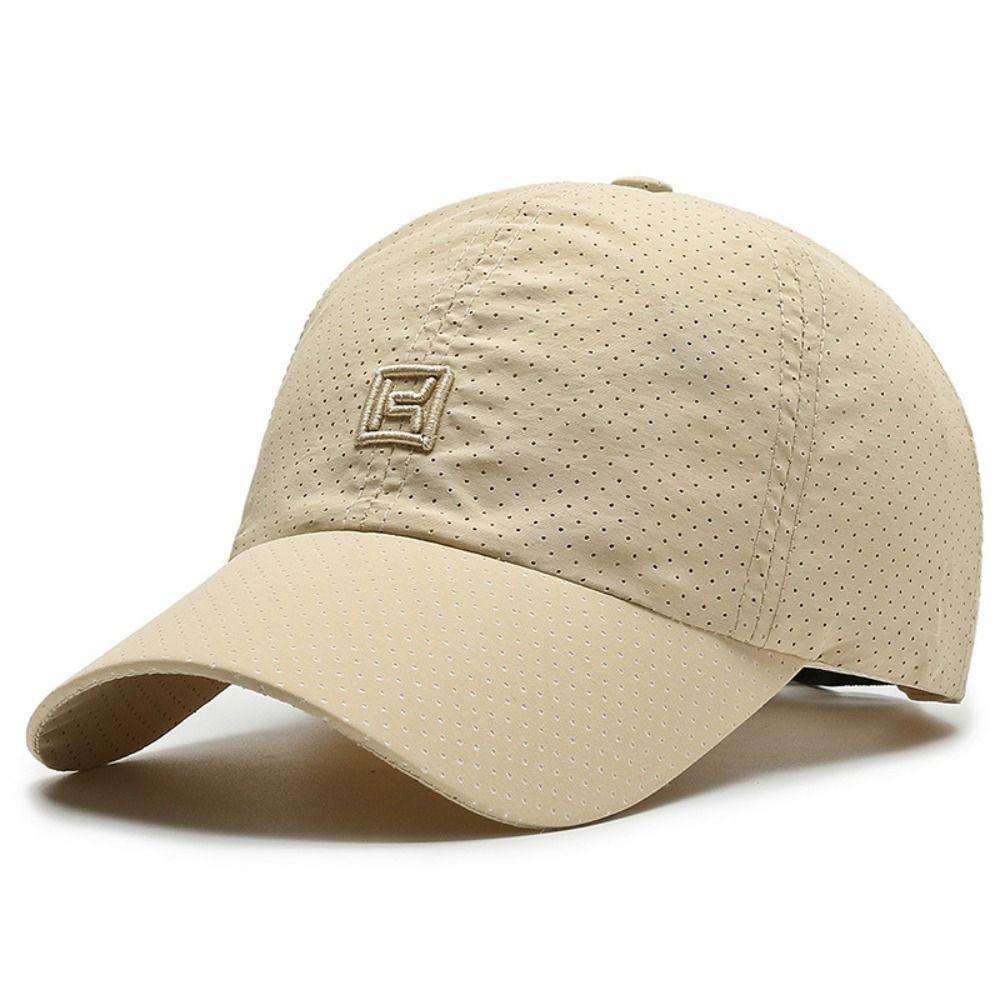Breathable Hip Hop Hats Embroideried Peaked Cap Casual Sun Hat  Outdoor Sports