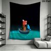 The Last Campfire Wall Hanging Printed Fabric Blanket Decorative Tapestries for Bedroom Living Room Home Decor