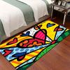 Tappetino da Bagno Britto Antiscivolo Assorbe Acqua Striscia Lunga Cuscino Tappetino da Camera Tappetino di Benvenuto