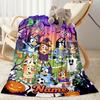 Happy Holiday Celebration Personalized Name Blanket Lightweight Customizable Blanket Warmthful Decor Perfect for Livingroom Nap Bed Living Room